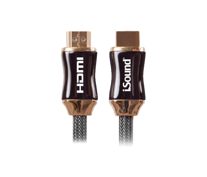 I Sound 5214 1.8m High Speed HDMI Cable - Gold - Zoom Image 3