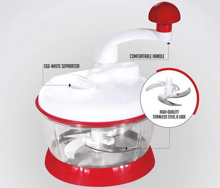 Delcasa DC1195 Jumbo Chopper With Built In Egg White Separator - Zoom Image 2