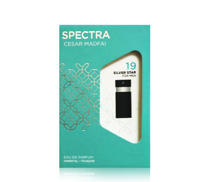 Spectra Cesar Madfai 19 Silver Star Pocket Eau De Parfum for Men - Zoom Image 1