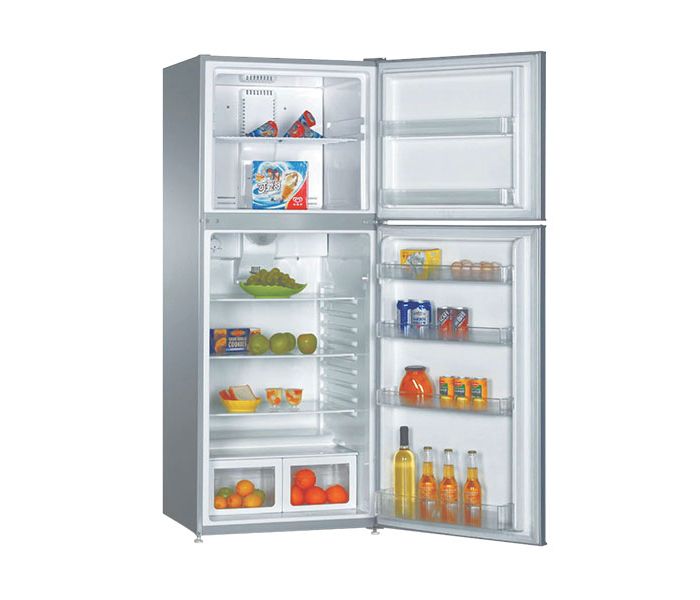 Nikai NRF480FN4 Double Door Frost Free Refrigerator 480 Liter Silver - Zoom Image 1