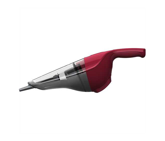 Black and Decker NVB115WA-B5 3.6V Dustbuster Hand Vacuum Cleaner with Accessories - Ruby Red - Zoom Image 1