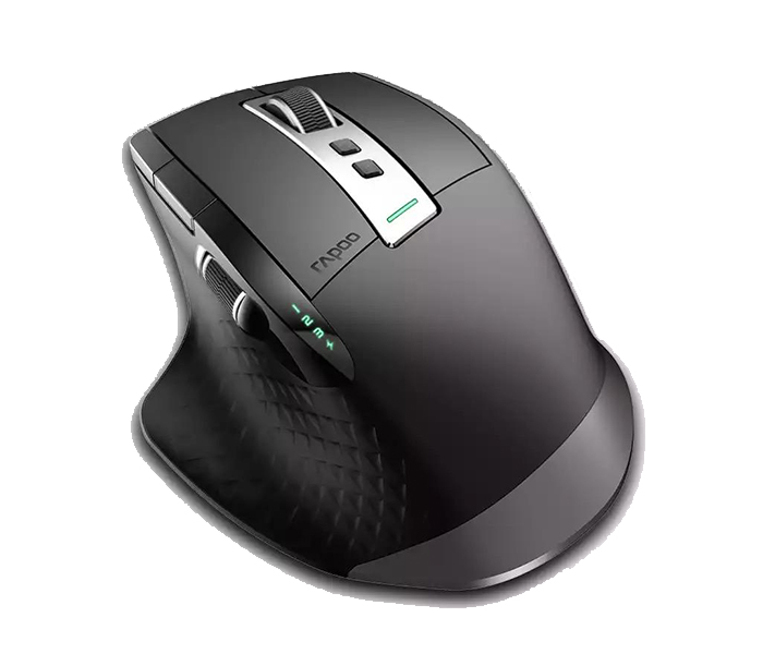 Rapoo MT750s Bluetooth & Wireless Multi Mode Optical Mouse - Black 18670 - Zoom Image 1