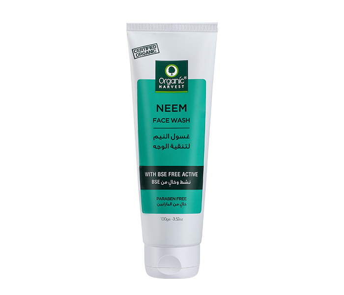 Organic Harvest 100g Neem Face Wash - Zoom Image 2