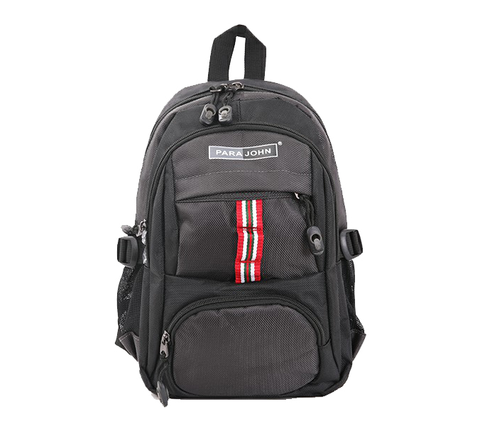 Para John PJSB6015A18 18-inch School Backpack - Dark Grey - Zoom Image