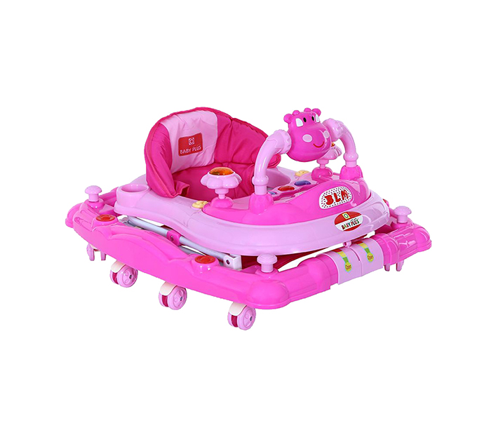 Baby Plus BP8294 Baby Walker Cum Rocker - Pink - Zoom Image 4