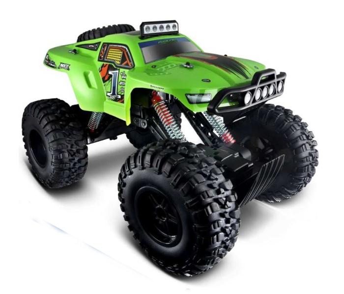 Maisto Tech 81189 Rockzilla With Newtruck Body & Larger Tires With Batteries & Charger Green - Zoom Image 1