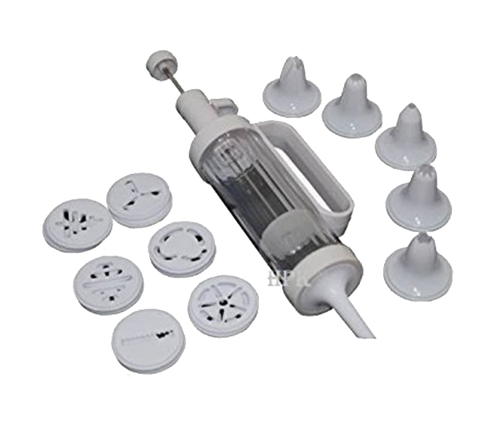 Yaneli Cookie Press & Cake Decorator Set - White - Zoom Image 6