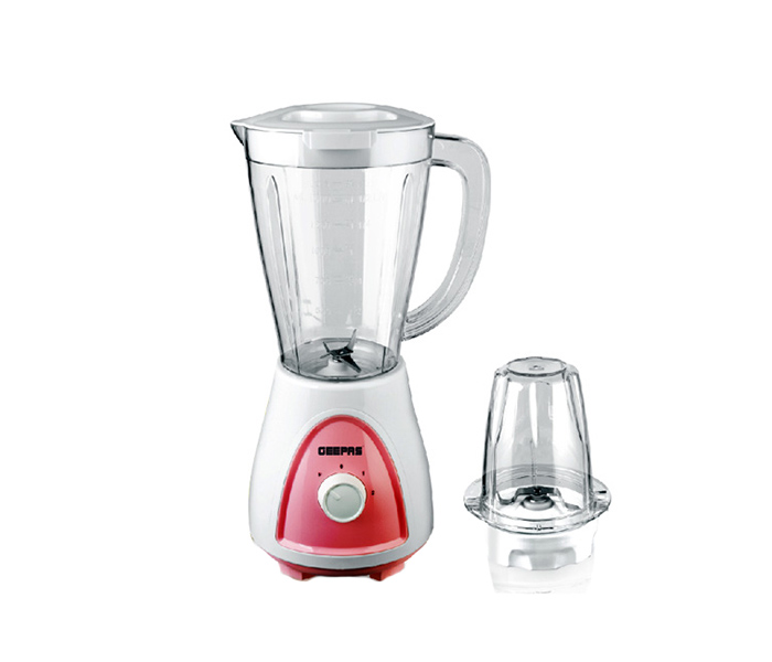 Geepas GSB5485 2-in-1 400 Watts Plastic Jar Blender - Zoom Image