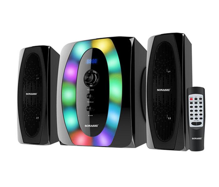 Sonashi SHS-2106USRB 2.1 Channel Bluetooth Speaker with USB, SD Card Slot & FM Radio Function - Zoom Image 8