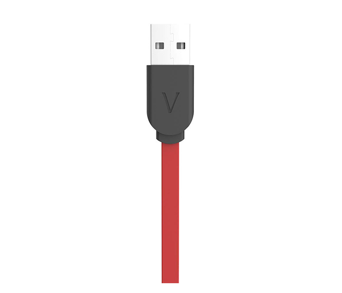 Vidvie CB-409 Data Cable for Smartphone - 1 Meter, Red & Black - Zoom Image 1