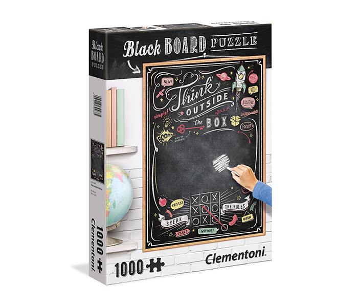 Clementoni 39468 Black Board Adult Puzzle - 1000 Pieces - Zoom Image 2