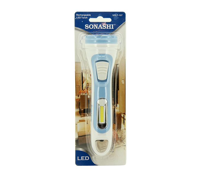 Sonashi SPLT-107 Rechargeable LED Torch - Blue - Zoom Image 5