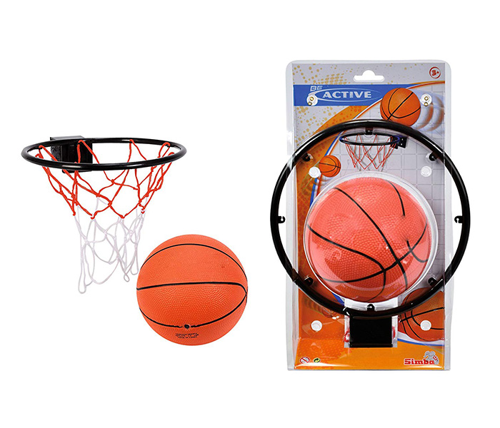 BE Active Basketball with Basket Set - Zoom Image 1