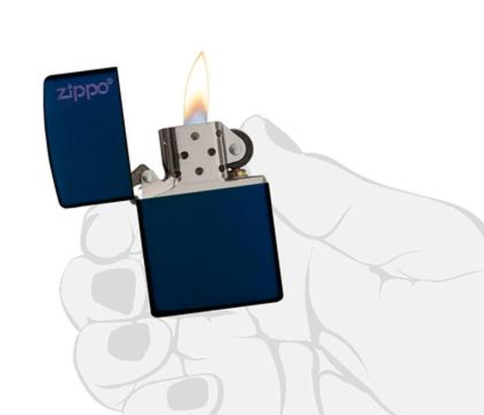 Zippo 239ZL Matte Lighter Navy - Zoom Image 4