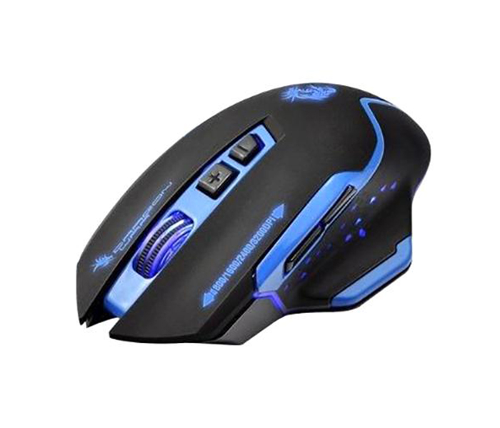 Dragon War G17 Silent 3200 DPI Gaming Mouse - Blue - Zoom Image 6