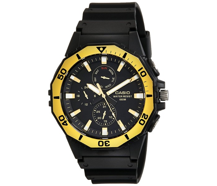 Casio MRW-400H-9AVDF Mens Analog Watch Black - Zoom Image 2