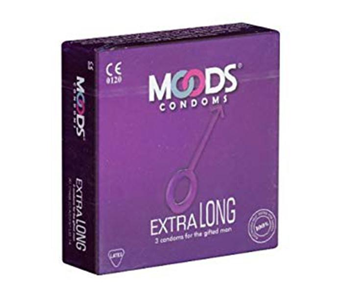 Moods Condoms 3 Pcs - Extra Long - Zoom Image