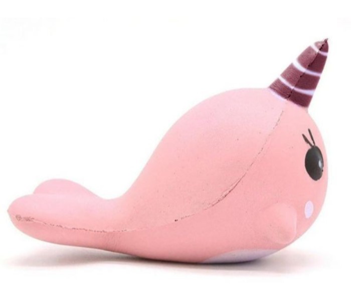  Squishy Blue whale Shape stress Reliver toy UBS14 Pink - Zoom Image 2