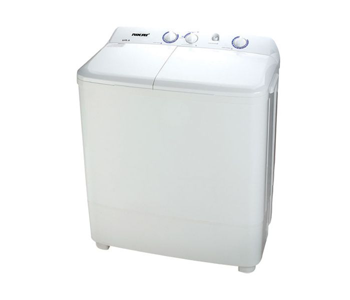 Nikai NWM700SPN2 Semi Automatic Twin Tub Washing Machine White - Zoom Image