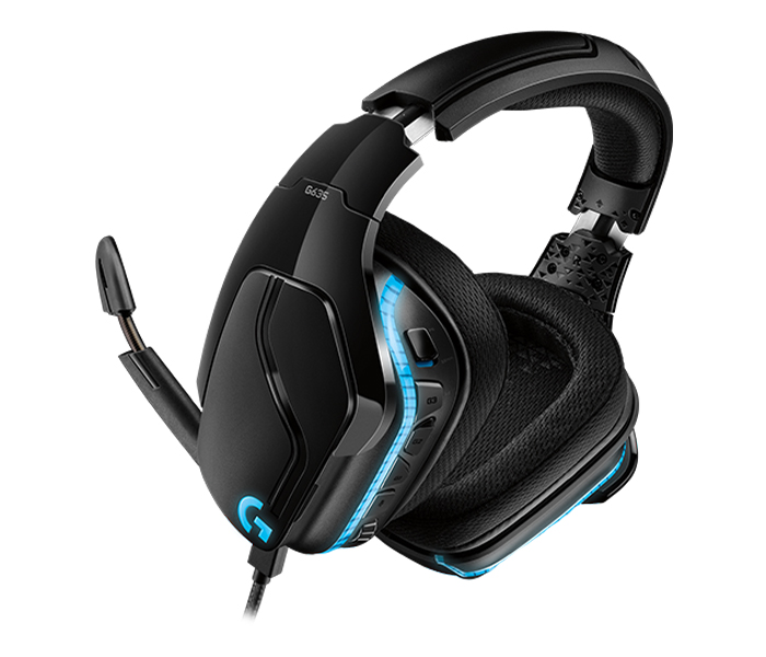 Logitech 981-000750 Wireless 7.1 Surround Sound Lightsync Gaming Headset - Black - Zoom Image 1