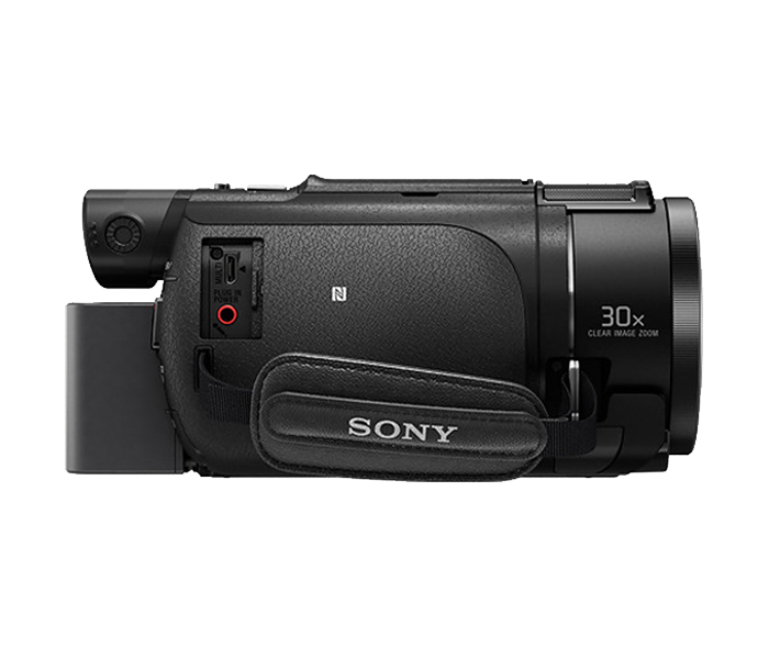 Sony FDR-AXP55 4K Handycam with Built-In Projector - Black - Zoom Image 4