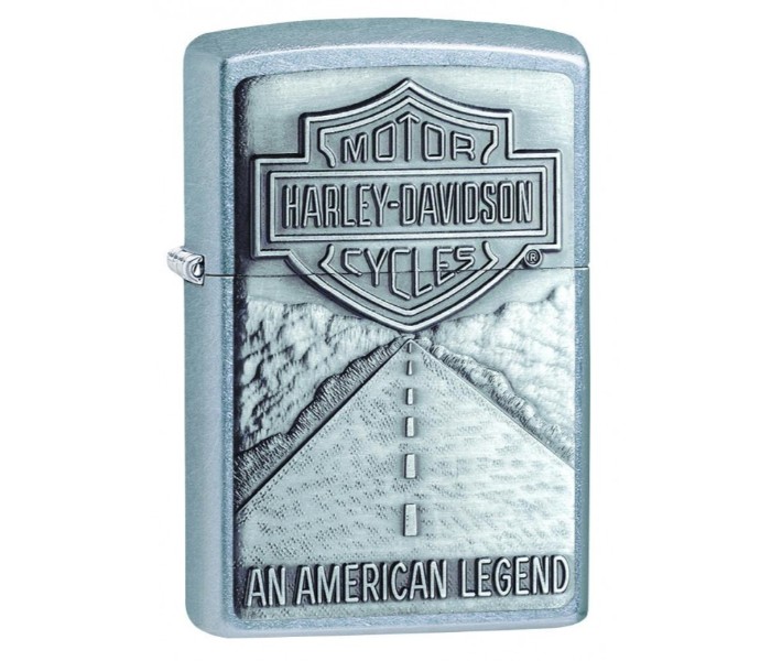 Zippo 20229-207H D American Legend Lighter Silver - Zoom Image