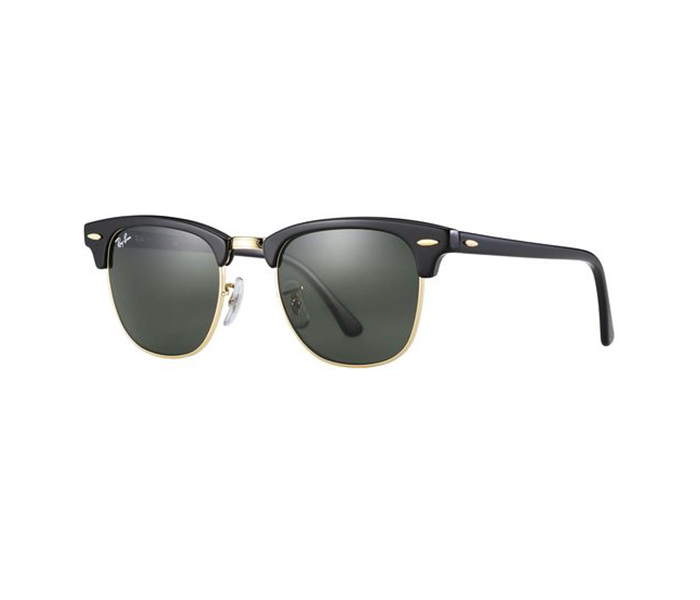 Ray-Ban RB3016W036549 Oval Black Frame & Green Classic Mirrored Sunglasses for Unisex - Zoom Image 4