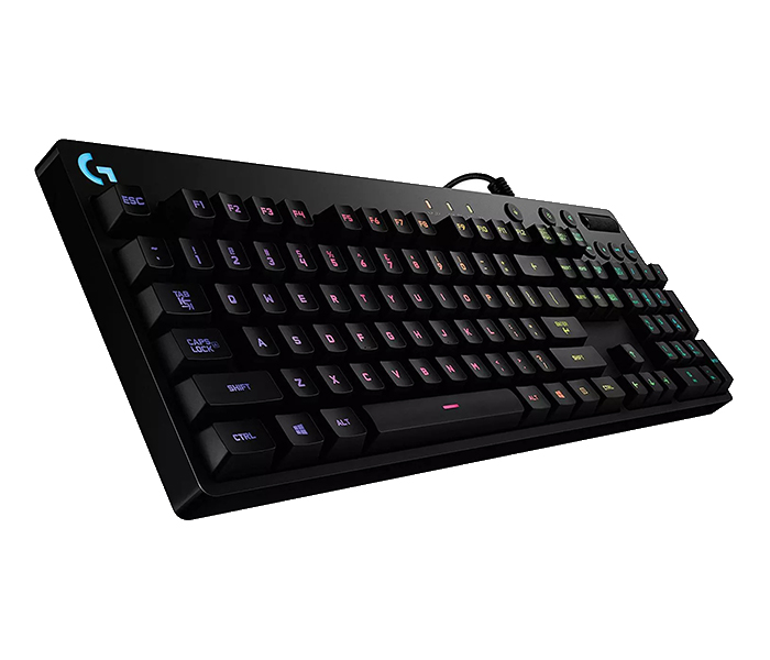 Logitech 920-007773 G810 Orion Spectrum RGB Wired Mechanical Gaming Keyboard - Black - Zoom Image 1