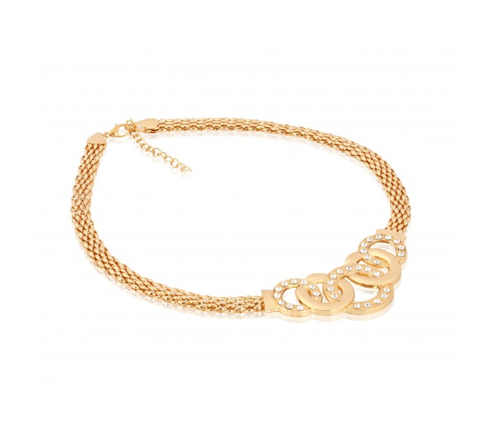 Summer Style Crystal Gold Plated Jewellery Set 61154001 - Zoom Image 3