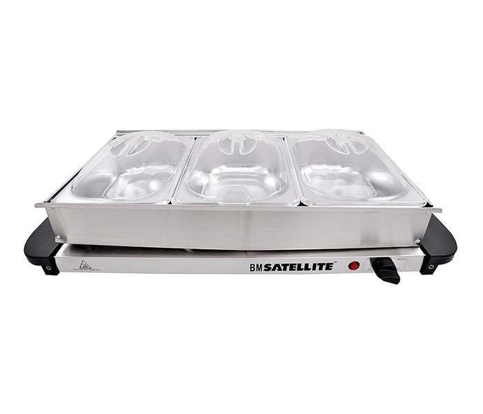 BM Satellite BM-118 3 Pan Buffet Server - Zoom Image 1