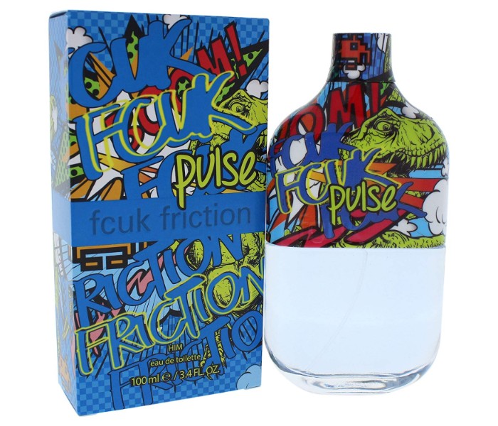 Fcuk Friction Pulse Eau De Toilette 100 ml for Men - Zoom Image 2