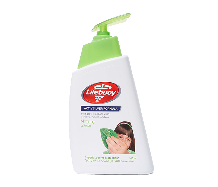 Lifebuoy N15215678A Active Silver Formula Nature Hand Wash - 500ML - Zoom Image