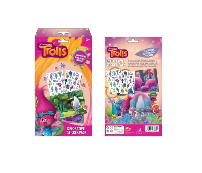 Tiri Tiri TIR008 Trolls Sticker Pack Multicolor - Zoom Image