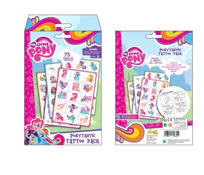 Tiri Tiri TIR006 My Little Pony Tattoo Pack Multicolor - Zoom Image