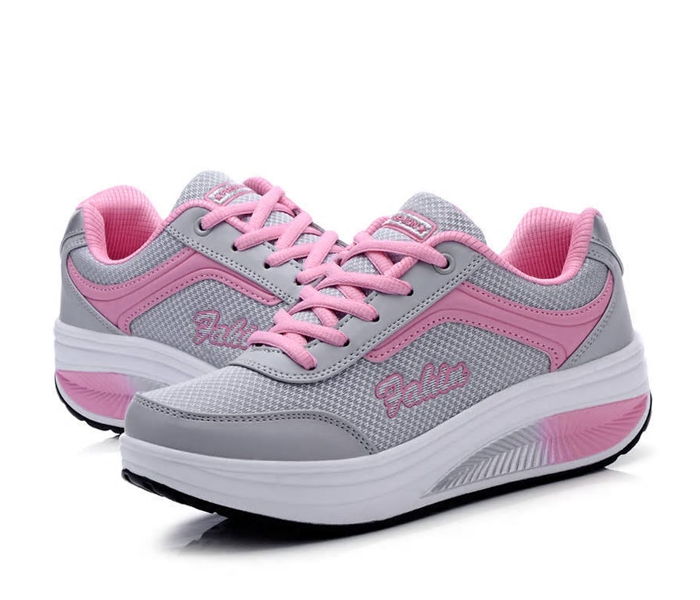 Summer Breathable Women's Casual Dance Sneakers Eu 36 - Pink - Zoom Image 1