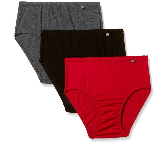 Jockey 1406-0310 Simple Comfort Hipster Plain, Dark Assorted/XXL - 3 Pieces Pack - Zoom Image