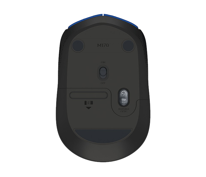 Logitech 910-004640 M171 2.4GHz Wireless Mouse - Blue - Zoom Image 3