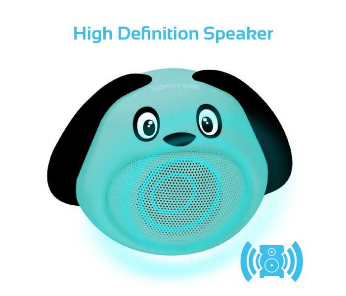 Promate Snoopy Mini High-Definition Wireless Dog Speaker - Blue - Zoom Image 1