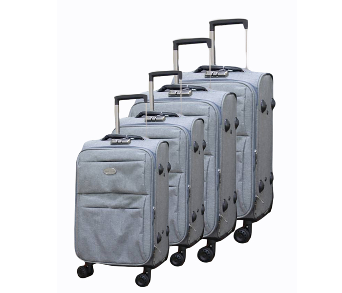 Golf Club Gct-323 4 Wheel Soft Trolley 4 Pieces Grey - Zoom Image