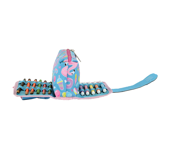 Smily Kiddos SK11003035 Fancy Strap Pencil Case - Light Blue - Zoom Image 1