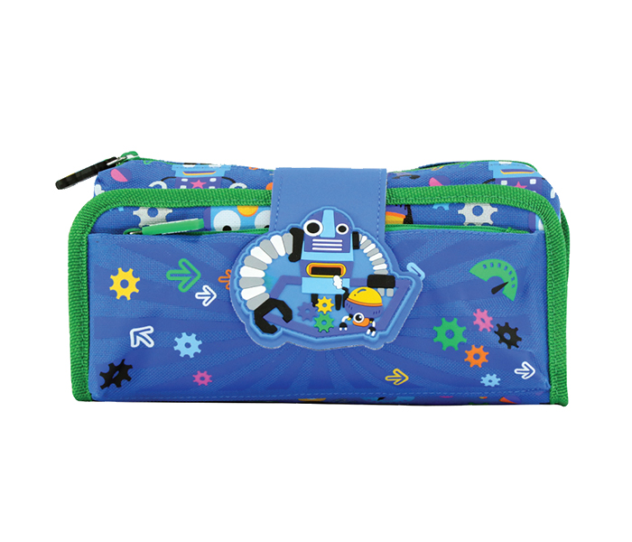 Smily Kiddos SK11003034 Fancy Strap Pencil Case - Blue - Zoom Image 4