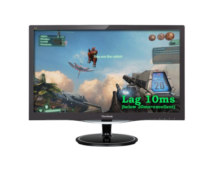 ViewSonic VX2457-mhd 24 Inch Full HD Gaming Monitor Black - Zoom Image 4