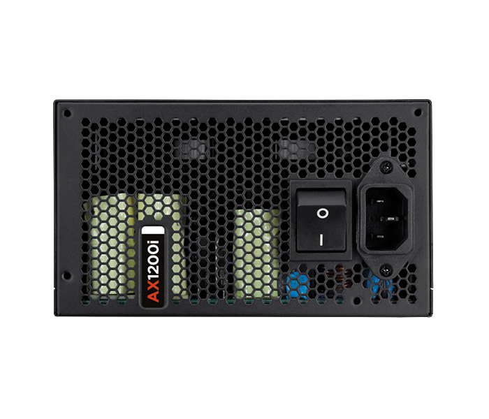 Corsair CP-9020008-UK AX1200i Digital ATX 1200 Watt 80 Plus Platinum Certified Fully Modular PSU - Black - Zoom Image 3