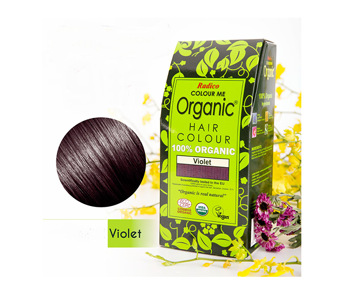 RADICO Colour Me Organic Hair Colour - Violet - Zoom Image 1