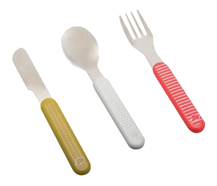 Bebe Confort 3105201900 Metal Sport Cutlery - Set of 3 - Zoom Image 2