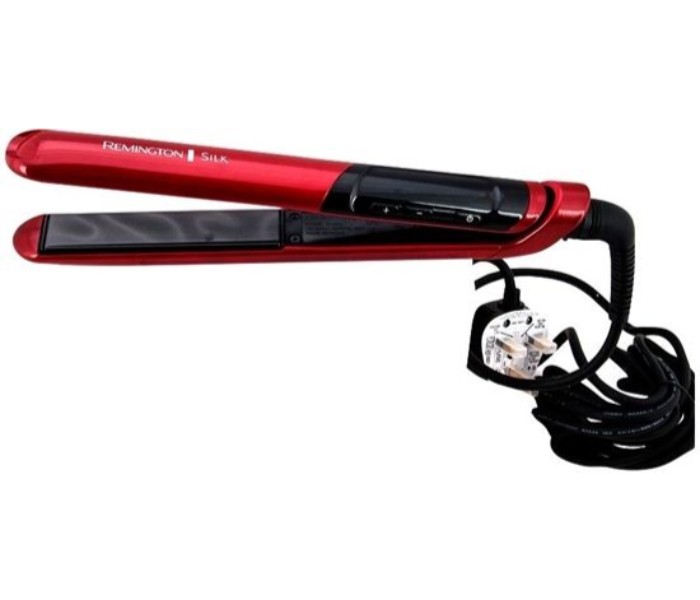 Remington RES9600 Silk Hair Straightener Red and Black - Zoom Image 1