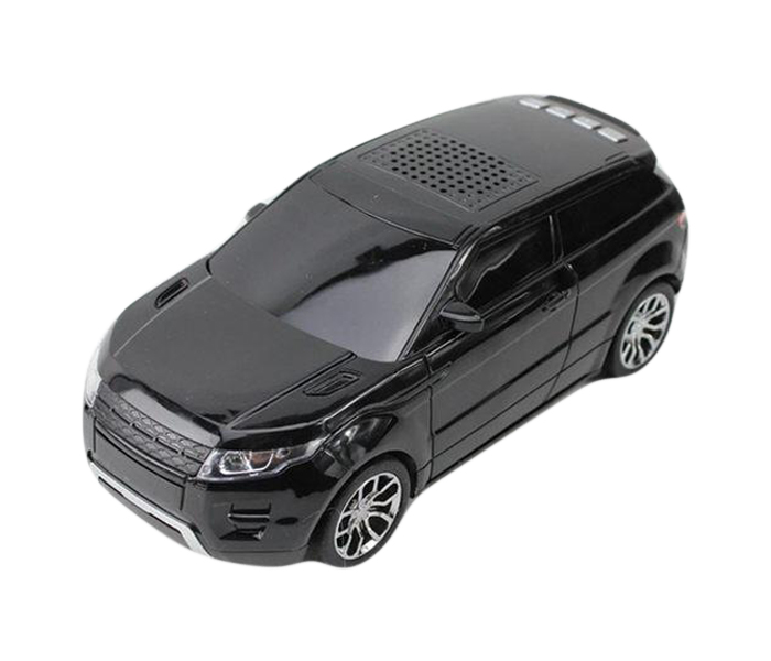 Portable Wireless Bluetooth Speaker WS-389 Range Rover Shape - Black - Zoom Image 2