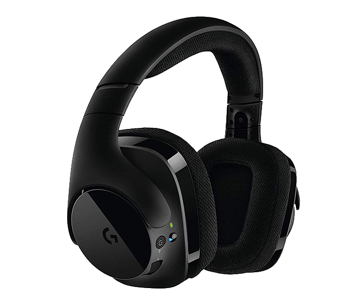 Logitech 981-000634 Wireless G533 7.1 Surround Sound Gaming Headset - Black - Zoom Image 1