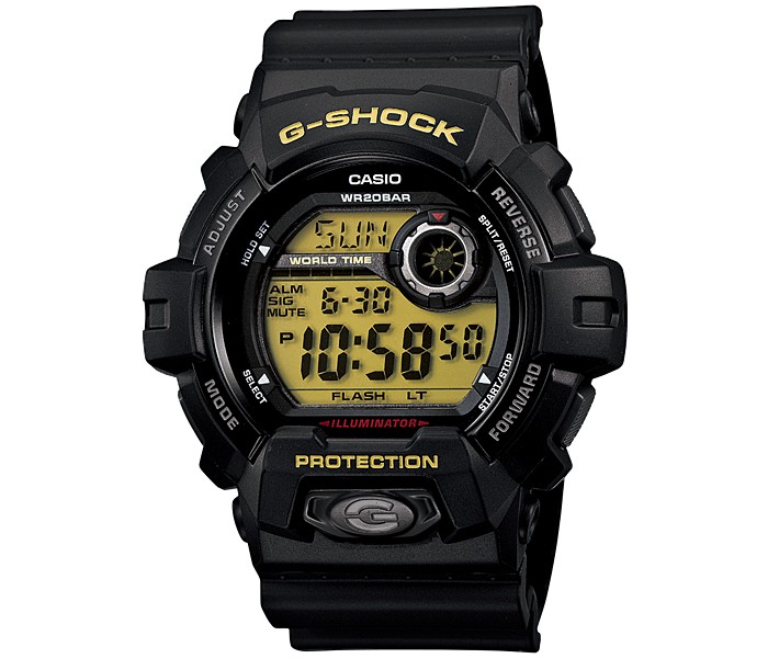 Casio G Shock G-8900-1DR Mens Digital Watch Black - Zoom Image