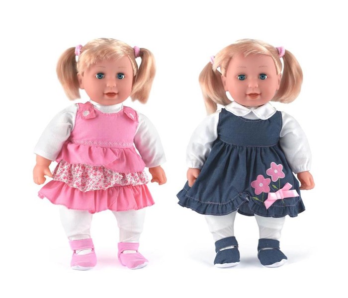 Dolls World 8558 41cm Emma 2 Pcs Pink and Blue - Zoom Image 4